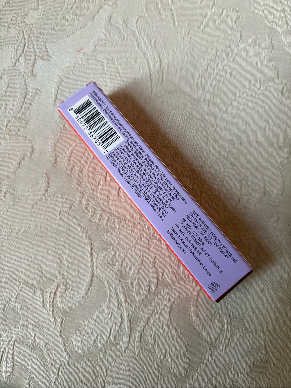 Kulfi Lip Snack Lipgloss Lip Balm in Black Forest Cake BNIB